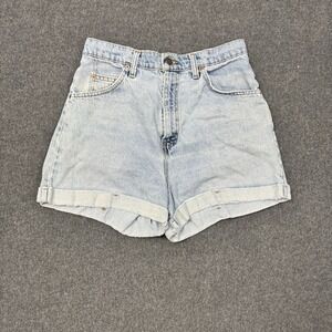 Levi's 954 Denim Shorts Size 11 High Rise Light Wash Vintage Style